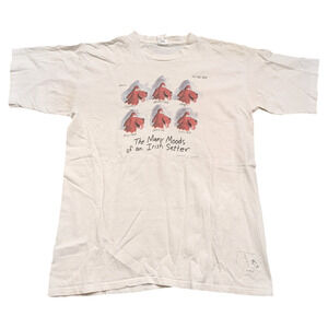 1992 The Far Side Many Moods of an Irish Setter T shirt